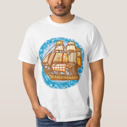 Old Ship t_shirt