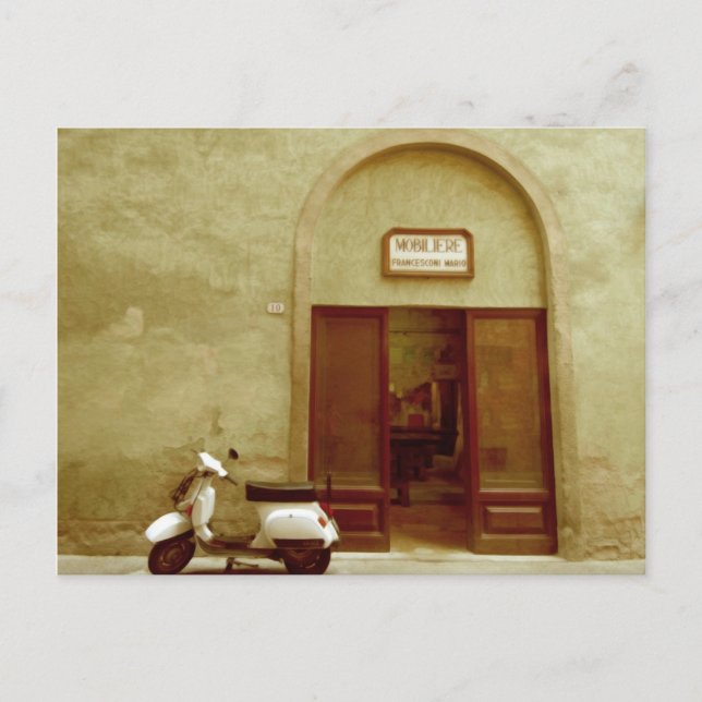 Old shop postcard (Front)
