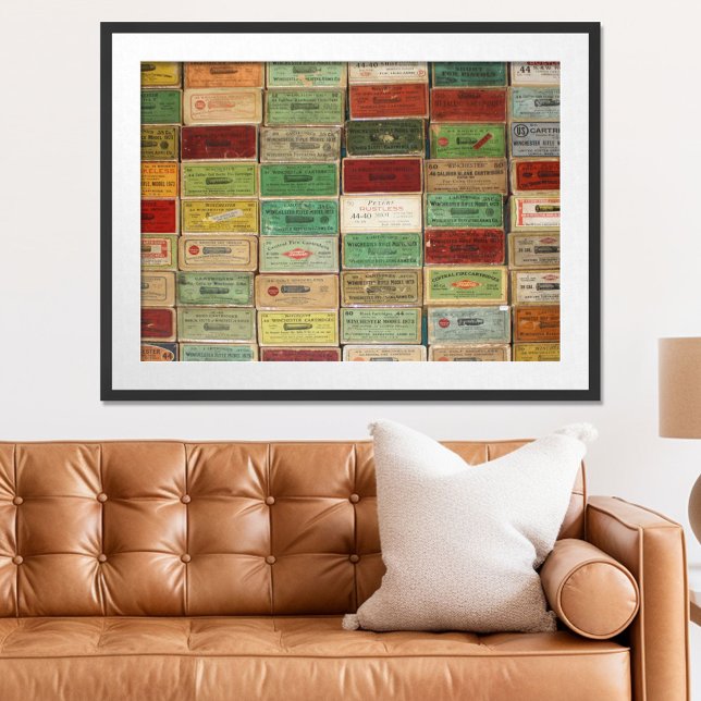 Old Shotshell Boxes Poster (Creator Uploaded)