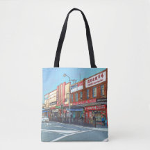 Old Side of Hornsby Tote bag