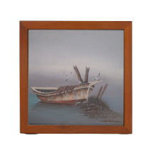 Old Skiff Desk Organizer