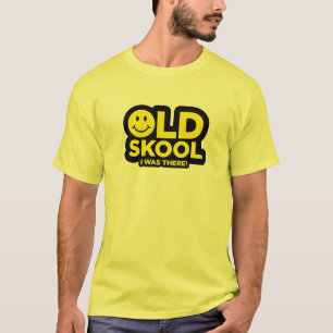 Old Skool - I Was There! Acid Rave - Yellow T-Shirt