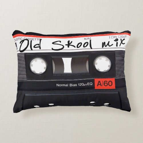 Old Skool Mix Brushed Polyester Pillow 16 x 12