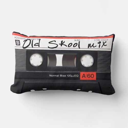 Old Skool Mix Lumbar Pillow 13 x 21
