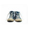 old sneakers dirty sport shoes white background