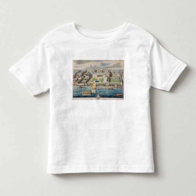 Old Somerset House on the Strand, engraved by Jean Toddler T-shirt (Front)