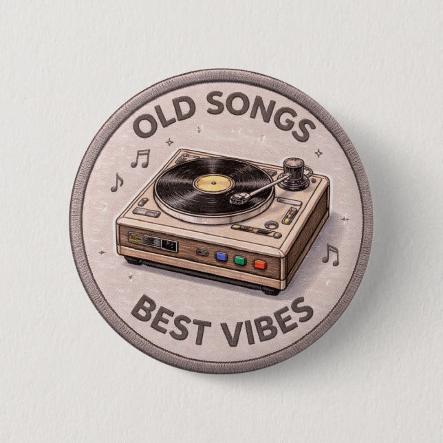 Old Songs Button (Front)