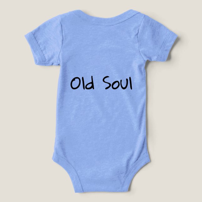 Old Soul Infant T-shirt (Design Back)