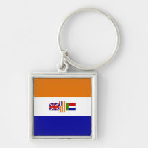 Republic of South Africa Flag Key Chain NEW 