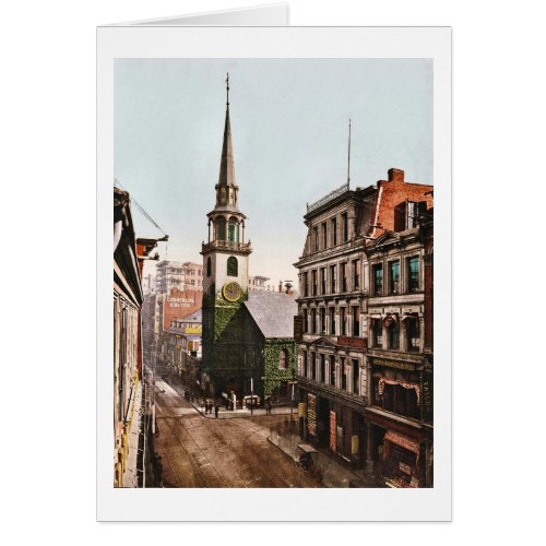 Old South Church Boston 1900 _ Vintage