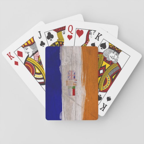 Old South Flag Playing Cards