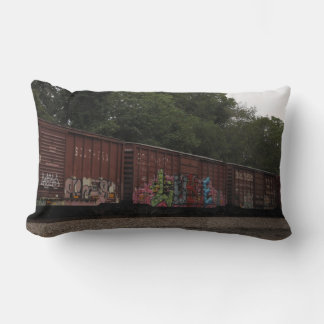 Old Southern Railway Boxcars Pillow