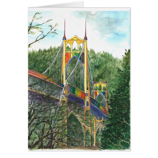 Old St. John's Bridge Cards (Front)