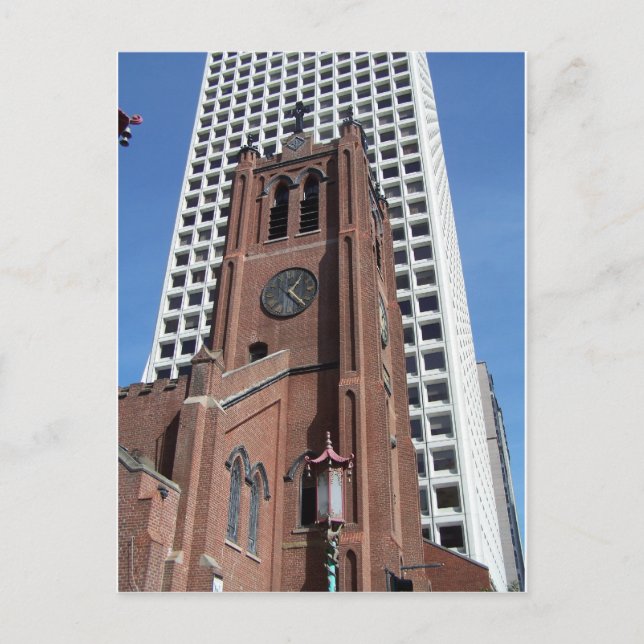 Old St. Mary's Church in Chinatown, SF, CA Postcard (Front)