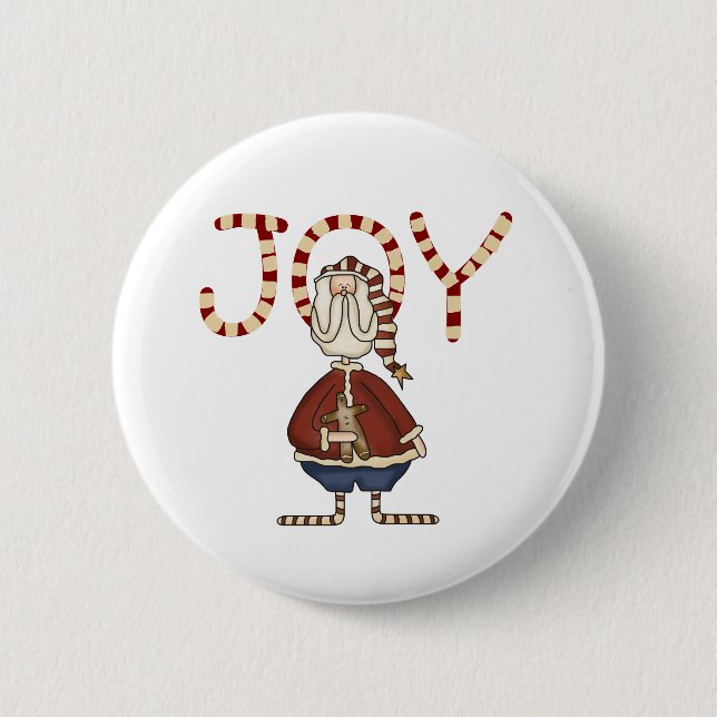 Old St. Nick Button (Front)