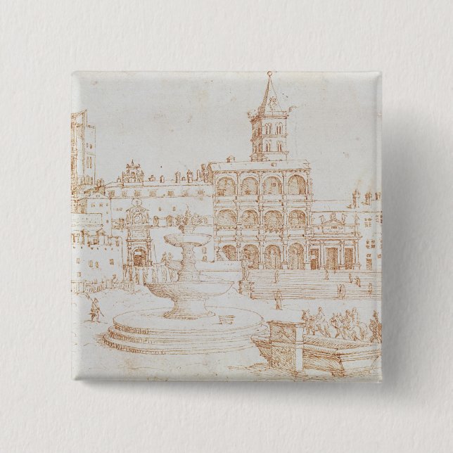 Old St. Peter's Button (Front)