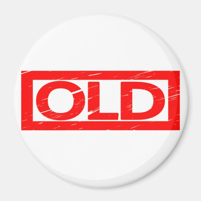 Old Stamp Magnet (Front)