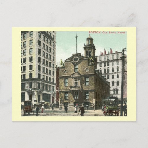 Old State House Boston 1905 Vintage Postcard