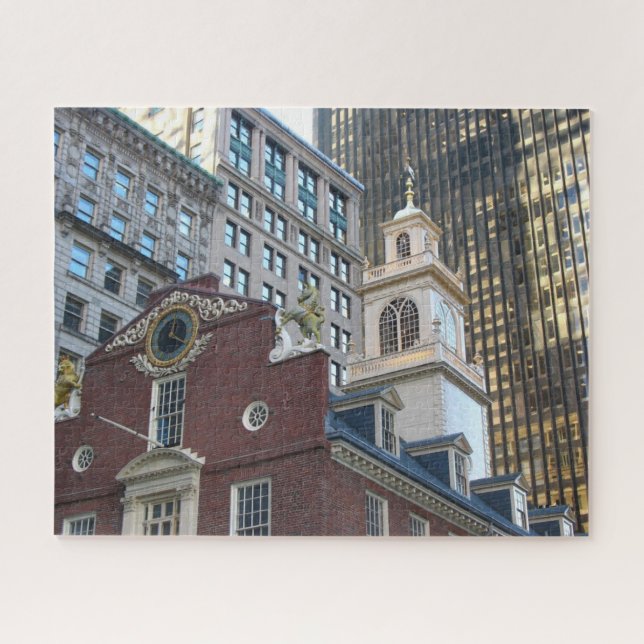 Old State House Boston Jigsaw Puzzle (Horizontal)