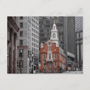 Old State House Boston Postcard