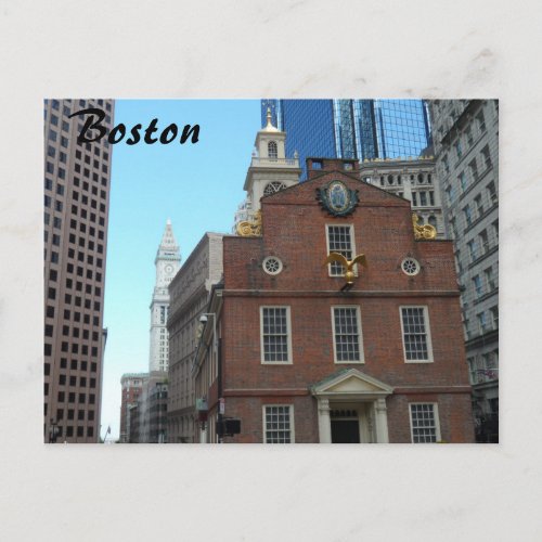 Old State House Boston Postcard