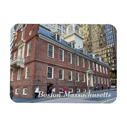 Old State House in Boston Massachusetts Magnet