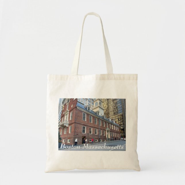 Old State House in Boston Massachusetts Tote Bag (Front)