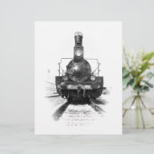Old steam locomotive (Standing Front)