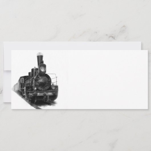 Old steam locomotive (Front)