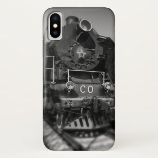 Old steam locomotive iPhone x case