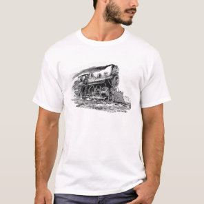 Old Steam Locomotive T-Shirt