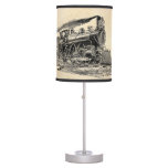 Old Steam Locomotive Table Lamp at Zazzle