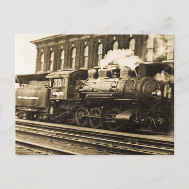 Old Steam Railroad Engine 6995 Postcard (Front)