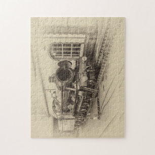 old steam train jigsaw puzzle