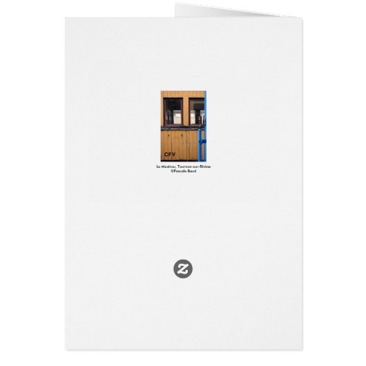 Old Steam Train Le Mastrou Yellow Waggon card (Back)