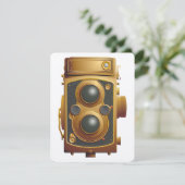 Old Steampunk Camera (Standing Front)