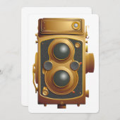 Old Steampunk Camera (Front/Back)