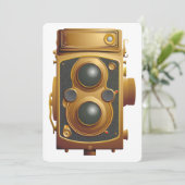 Old Steampunk Camera (Standing Front)