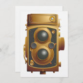 Old Steampunk Camera (Front/Back)