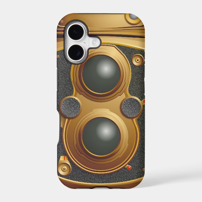 Old Steampunk Camera Iphone Case (Back)
