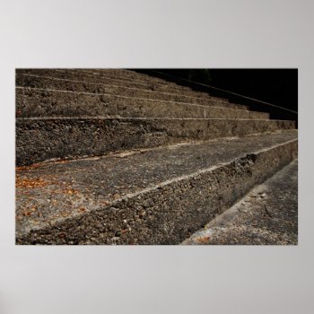 Old Stone Stairs Poster by GetArtFACTORY at Zazzle