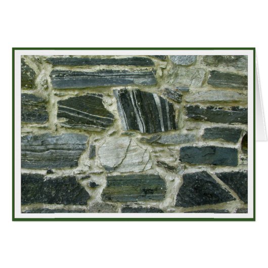Old Stone Wall Encouragment adjustable Frame Cards (Front Horizontal)