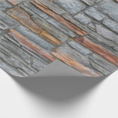Old Stone Wall Texture Wrapping Paper (Corner)