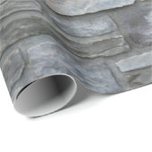 Old Stone Wall Texture Wrapping Paper (Roll Corner)