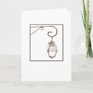Old Street Light Card