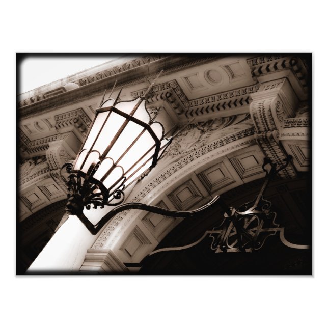 Old Street Light Photo Print (Front)
