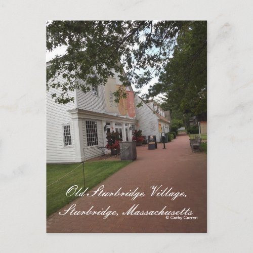 Old Sturbridge Village Postcard