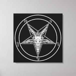 Old Style Baphomet Sigil Wall Art