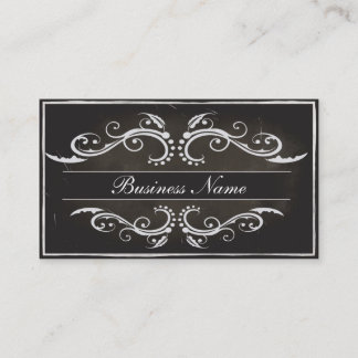 Old style Business Card 2 sides Template