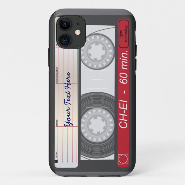 Old Style Cassette Tape iPhone 5 Cover (Back)